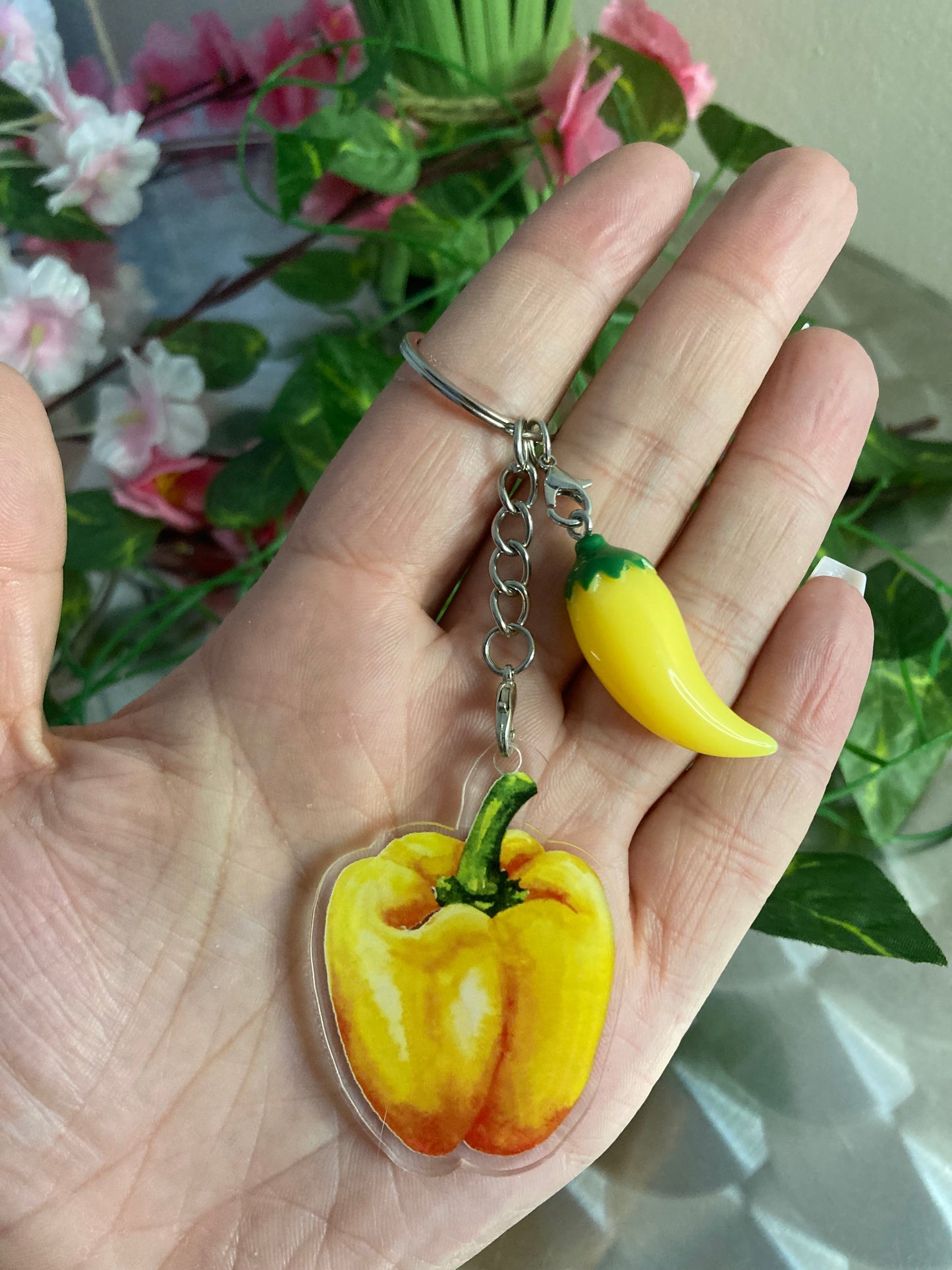 PORTE-CLÉS Poivron discret