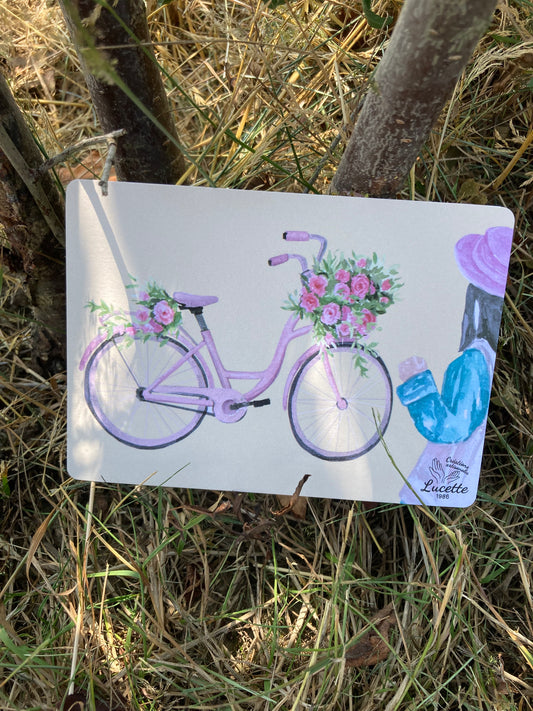 Carte parfumée LA FEMME & LE VÉLO