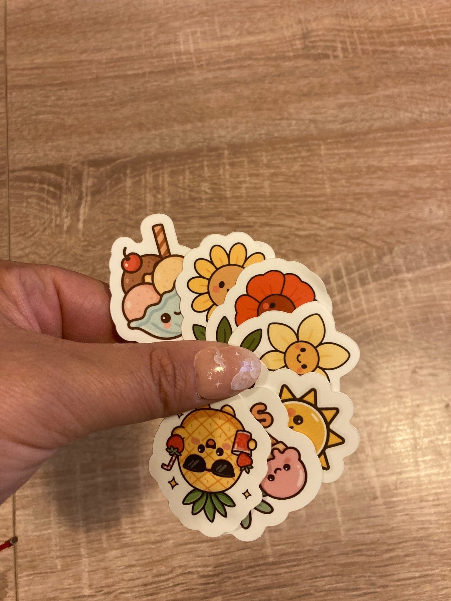 PACK 7 STICKERS "Summer mood"