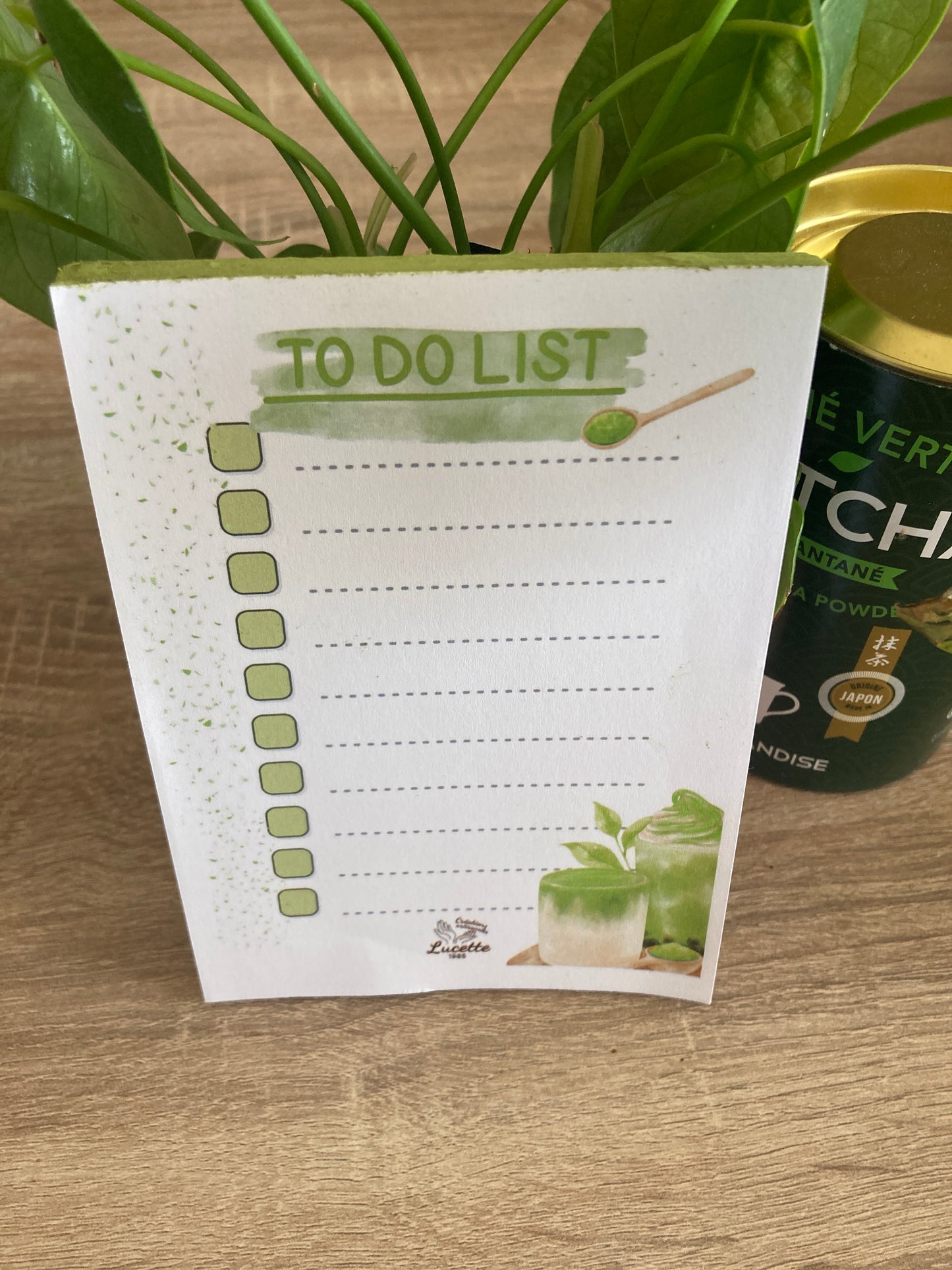 To-do list sensorielle matcha ÉNERGIE ZEN