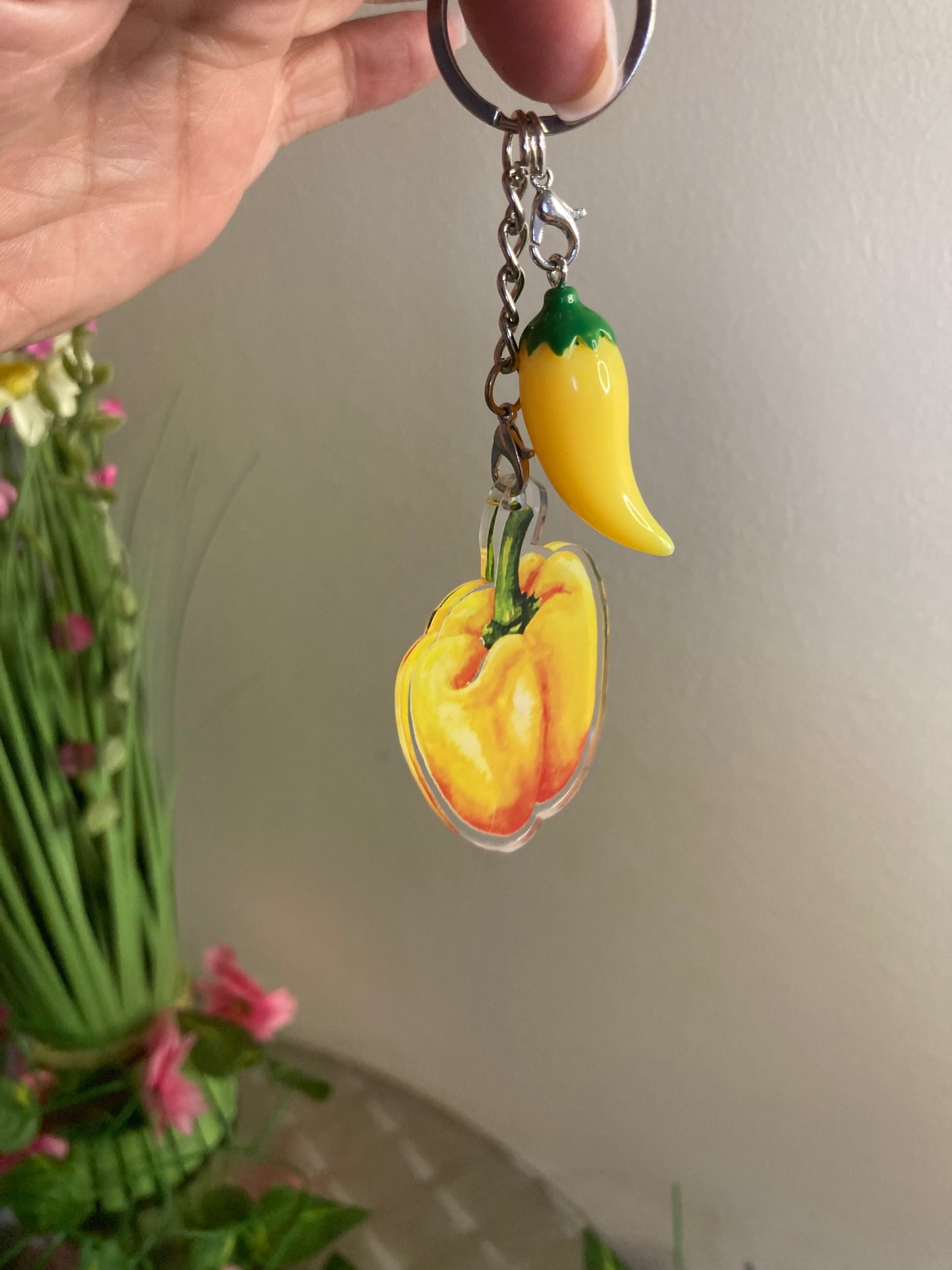 PORTE-CLÉS Poivron discret