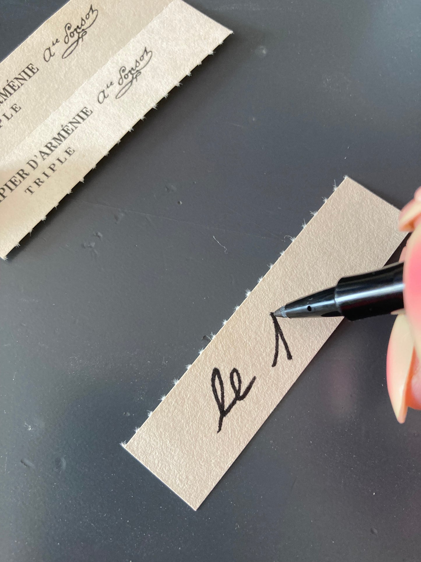 Carte mots a brûler LÂCHER-PRISE