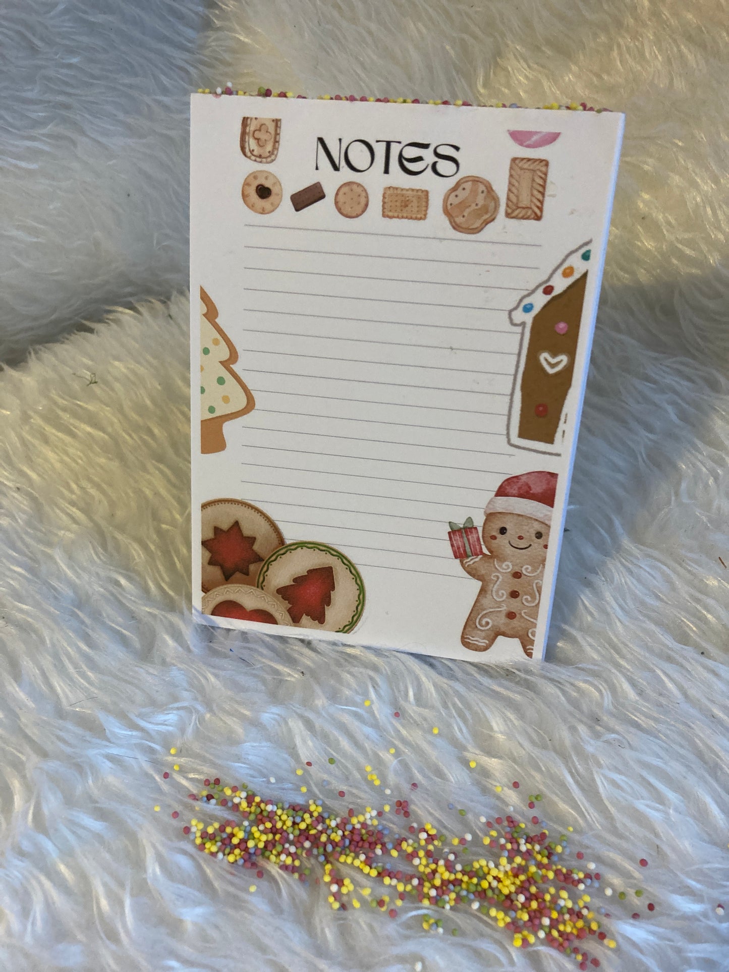 Bloc-notes sensoriel LES P’TITS BISCUITS