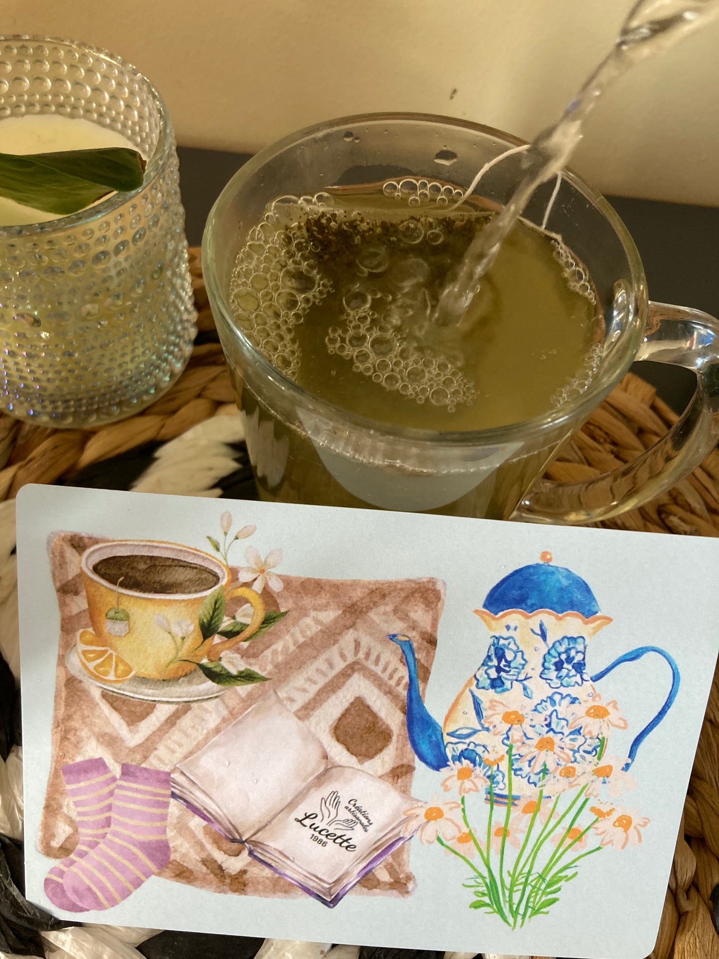 Carte graines à planter Camomille SÈME LE CALME