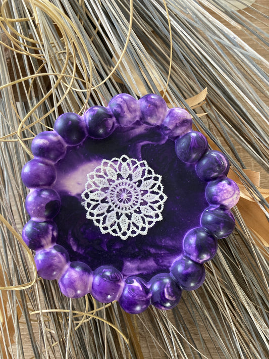 Plateau SOUFFLE AMÉTHYSTE • Un seul exemplaire