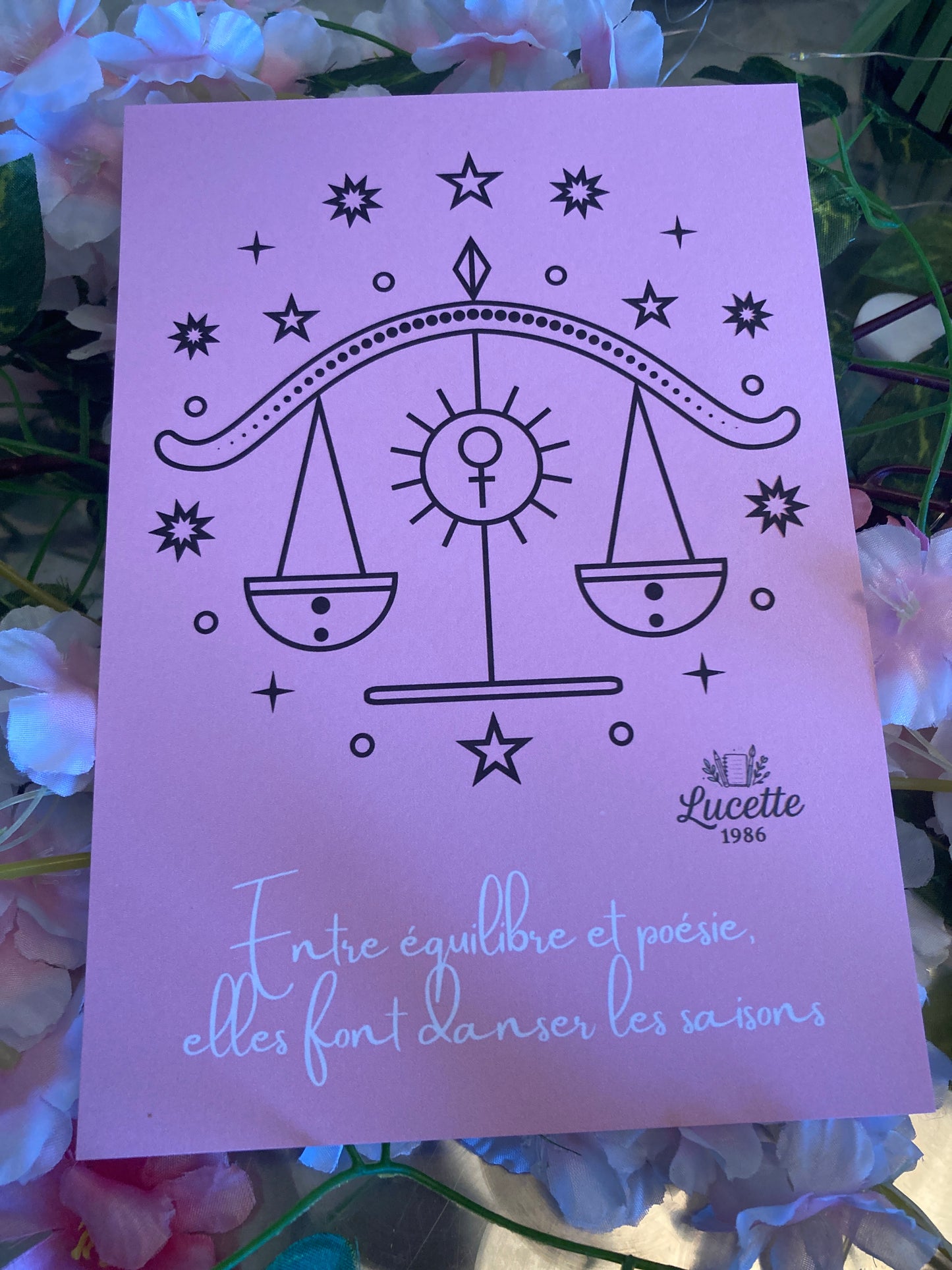 AFFICHES & CARTES A4/A5/A6  Signes astro