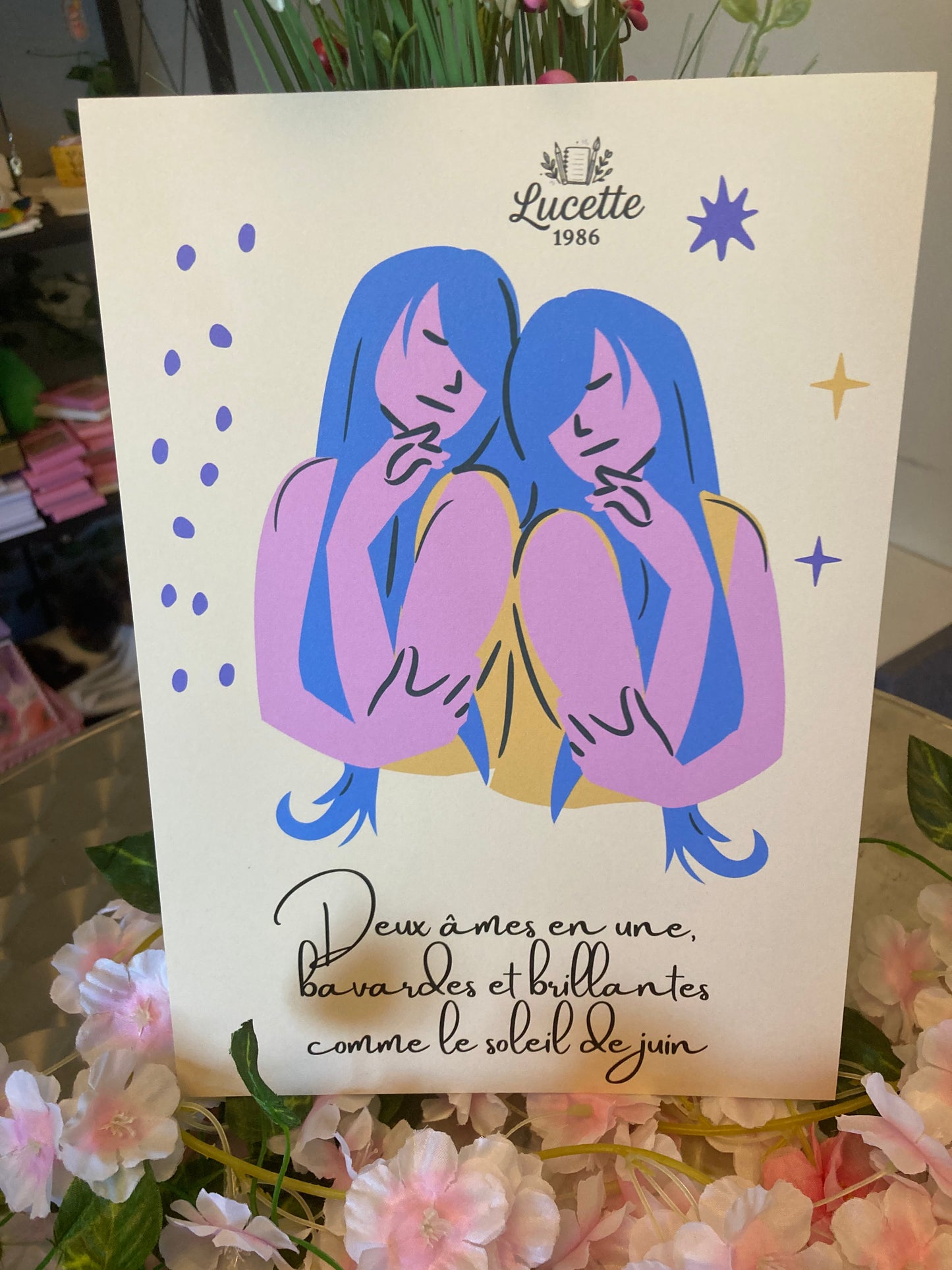 AFFICHES & CARTES A4/A5/A6  Signes astro