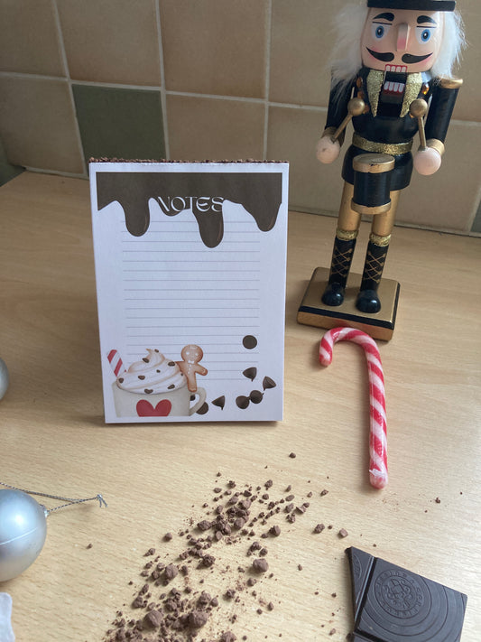 Mini bloc-notes sensoriel CHOCOLAT