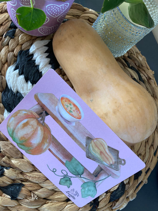 Carte graines à planter COURGE