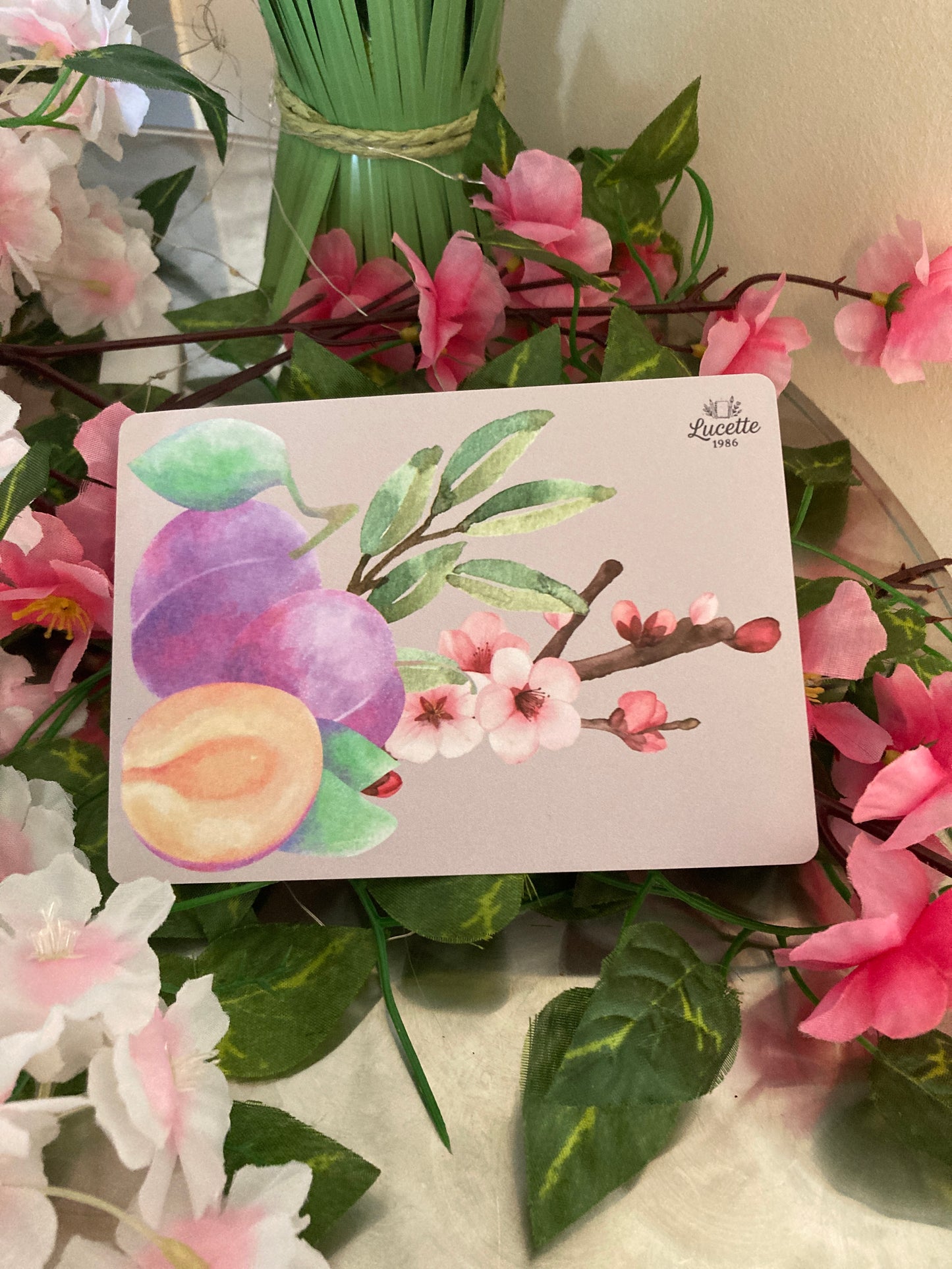 CARTE PRUNES Douceur fruitée
