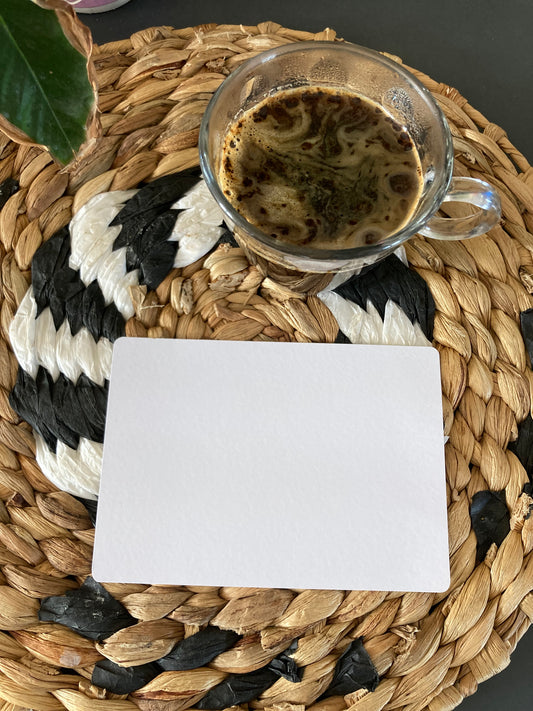 Carte parfumée LE CAFÉ