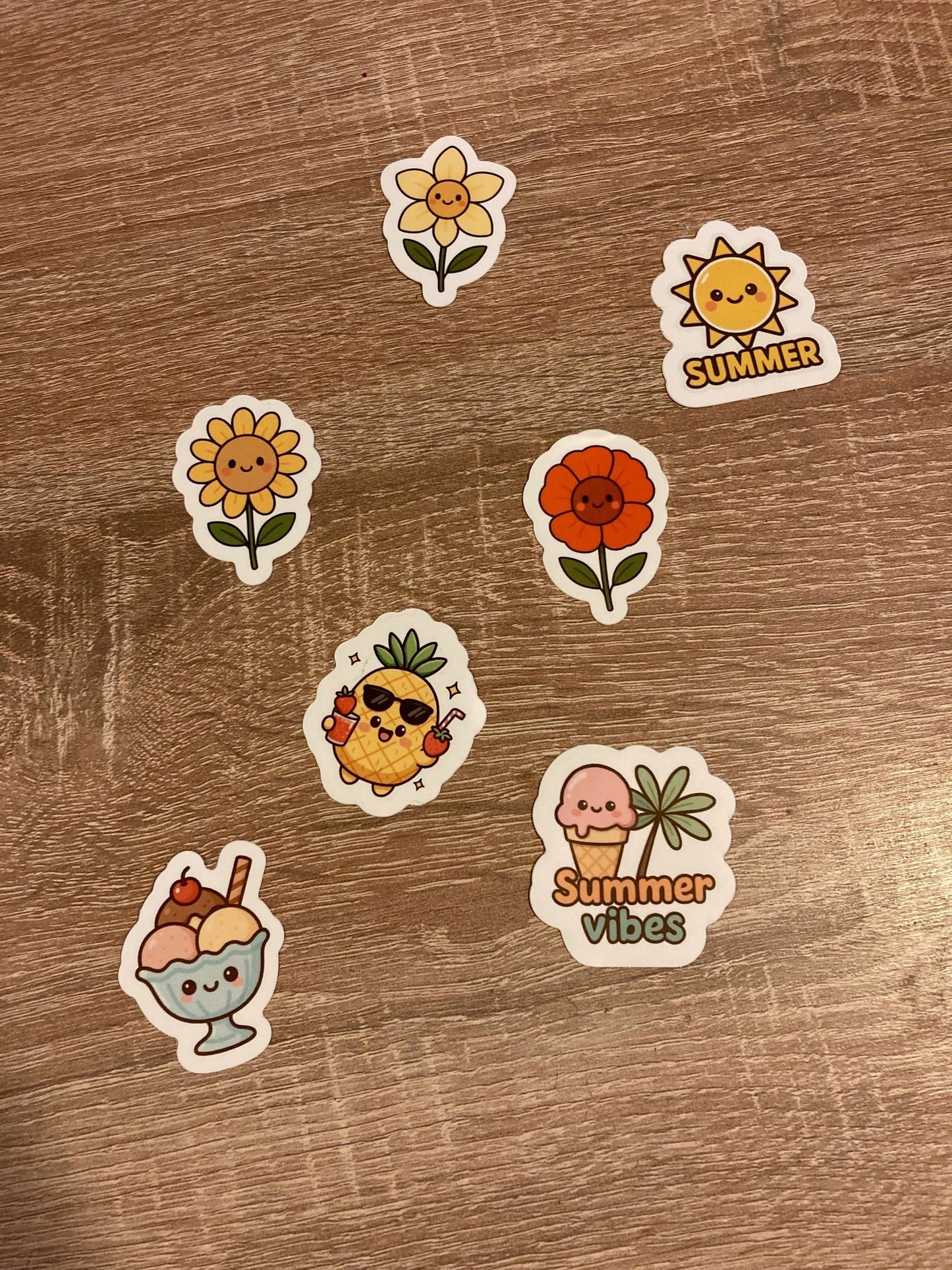 PACK 7 STICKERS "Summer mood"