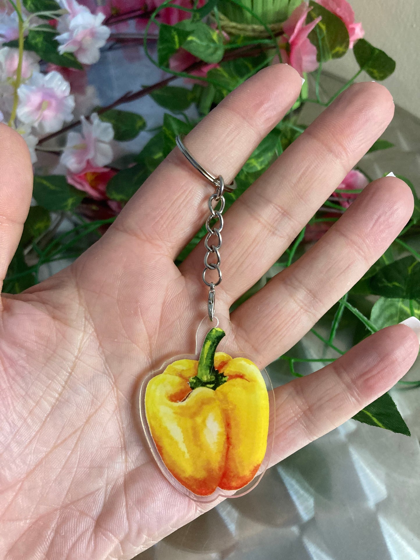 PORTE-CLÉS Poivron discret
