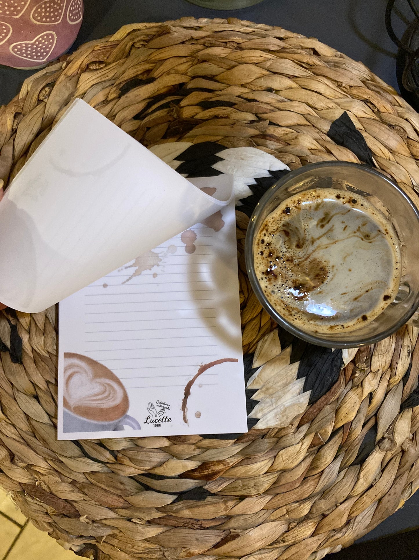 Bloc-notes sensoriel RÉVEIL CAFÉINÉ