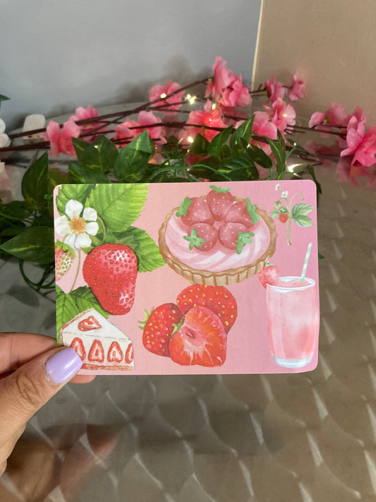 CARTE La vie en fraises