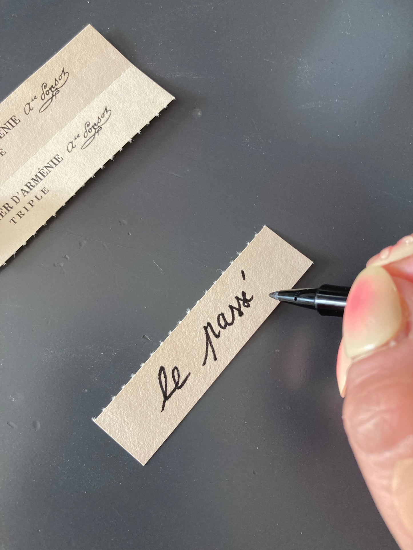 Carte mots a brûler LÂCHER-PRISE