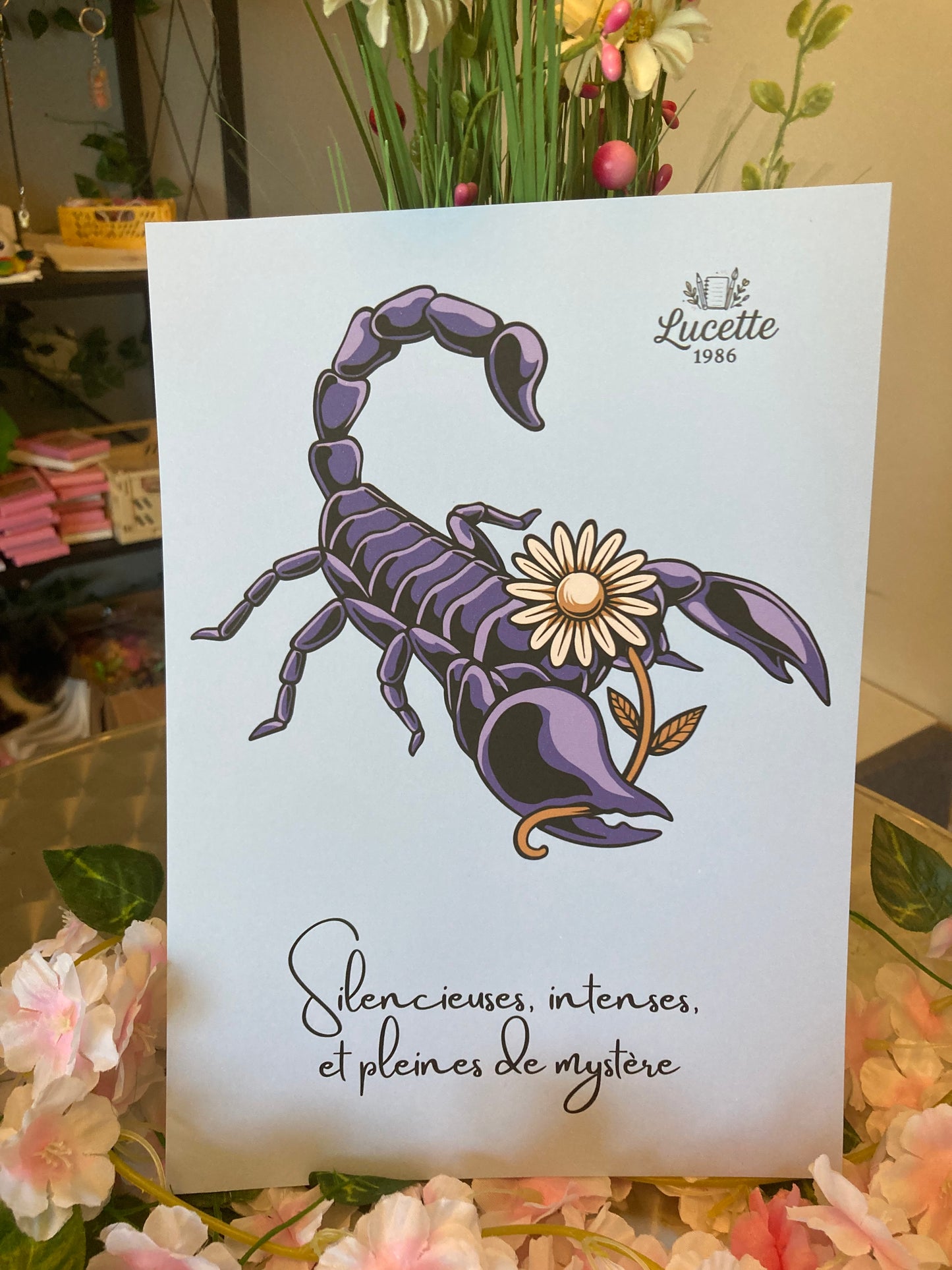 AFFICHES & CARTES A4/A5/A6  Signes astro