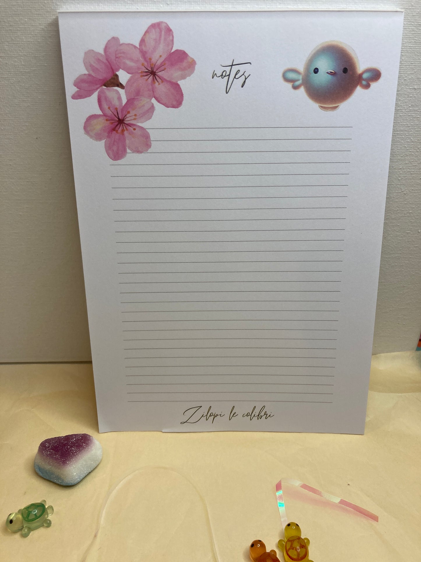 BLOC-NOTES A5 ZILOPI: Douceur & Inspiration