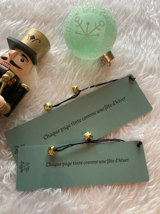 Marque-pages orné Grelots DOUCE MÉLODIE