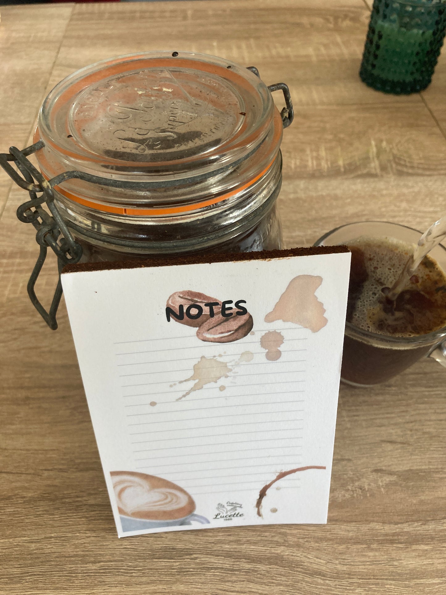 Bloc-notes sensoriel RÉVEIL CAFÉINÉ