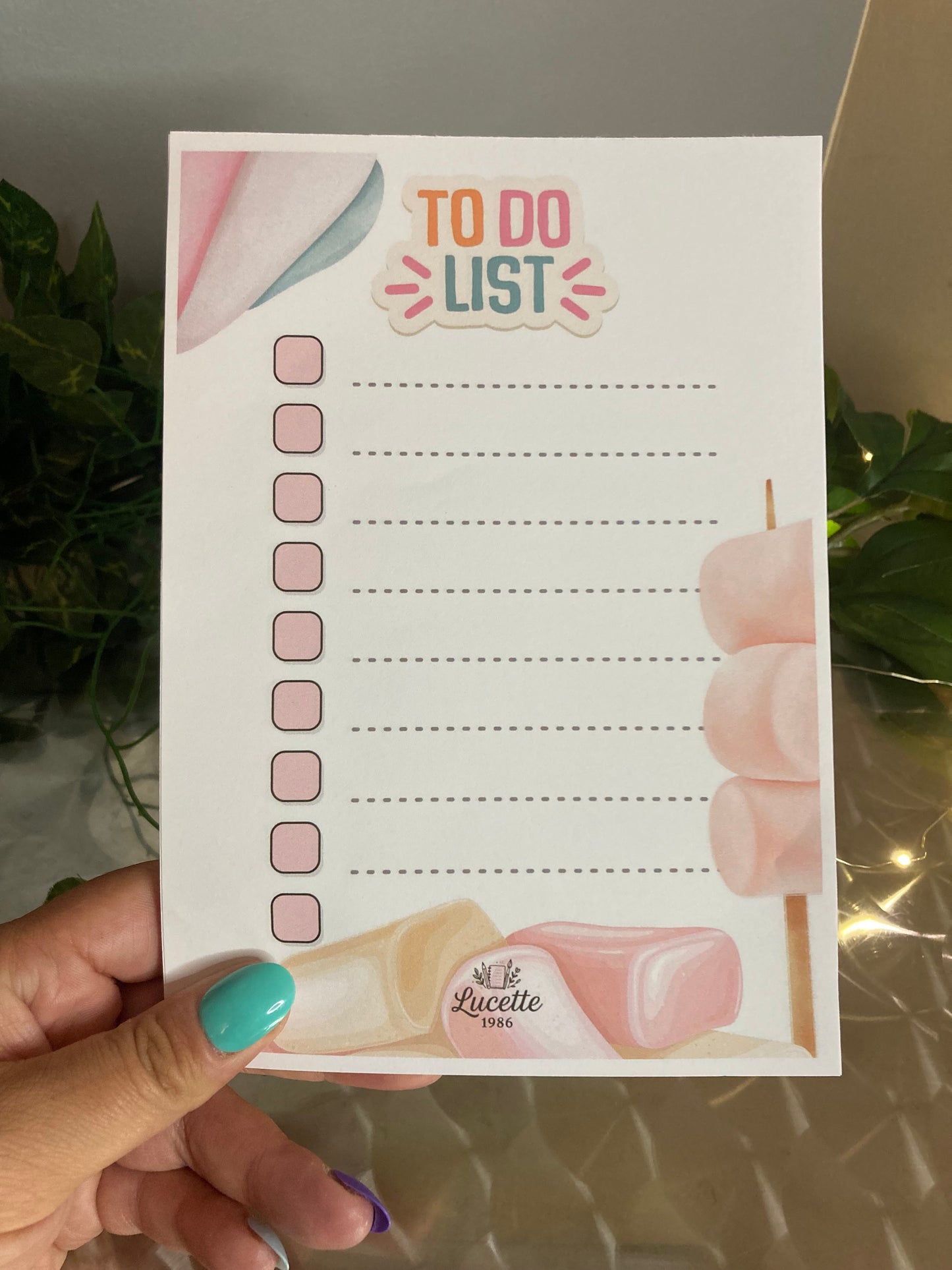 TO-DO LIST A5 Guimauve lente