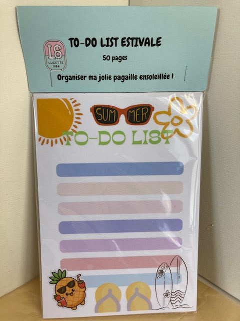 TO-DO LIST SUMMER