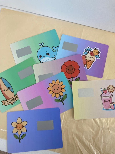 7 CARTES POSITIVES À GRATTER ÉTÉ