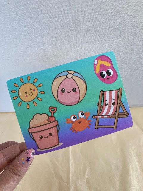 CARTE PLAGE ET SOLEIL