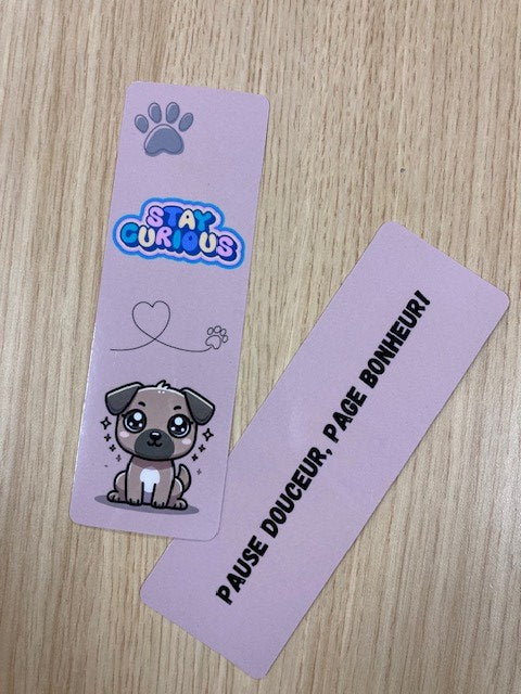 MARQUE-PAGE PATCH: le Petit Chien Câlin 🐶