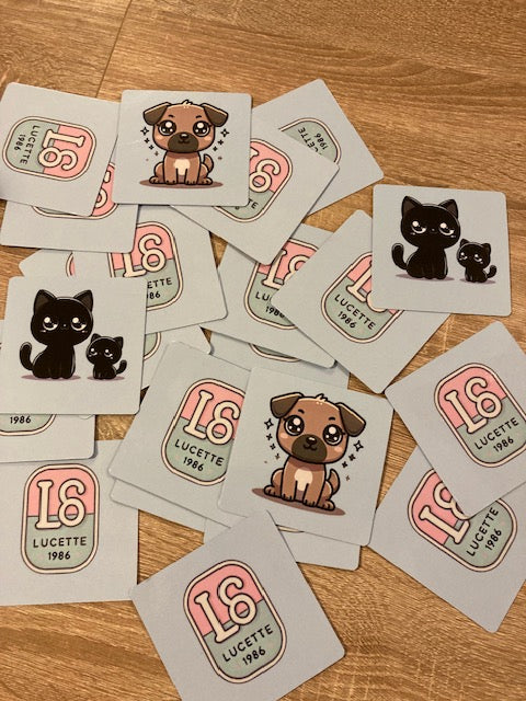 🎲 JEU MÉMORY: Lucette & Cie 🧠